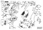 Bosch 3 600 H81 J70 ROTAK 37 LI Lawnmower Spare Parts